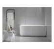 Aqualine E1015G TIBERA STRIP R narożna wanna stojąca 170x80cm biały