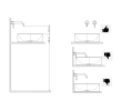 Sapho UT110 ULTRAMIX bateria podtynkowa umywalkowa 2-elementowea główka 10cm chrom