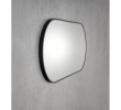 Sapho AWB1250 AROWANA lustro owalne w ramie 120x50cm czarny mat