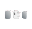 Sapho TN6080 TONG lustro z oświetleniem LED 60x80cm