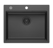 Sapho GR5950 Zlewozmywak granitowy jednokomorowy 595x50cm carbon