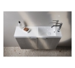 Sapho LT110-SET08 LATUS X STRIP szafka podumywalkowa 788x50x22cm dąb Alabama