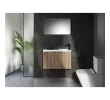 Sapho LT110-SET08 LATUS X STRIP szafka podumywalkowa 788x50x22cm dąb Alabama