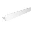 Sapho AB604-0101 ABELINE półka Rockstone z relingiem 600mm biały mat