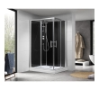 Aqualine GG80X120 GRANVIK boks prysznicowy 800x1200x2180mm szkło czyste