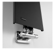 Sapho MI1429 SMARTELLA grzejnik 250x1490mm czarny mat