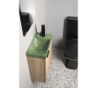Sapho AS40023 AGOS umywalka betonowa 40x22cm lewa/prawa zielony półpołysk