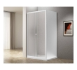 Aqualine AWS100-01 UGGA kabina prysznicowa 1000x800mm szkło Brick biały