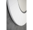 Sapho LR750-3131S LUMIRO STRIP okrągłe lustro z oświetleniem LED w ramie średnica 75cm biały mat