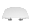 Aqualine PCS105 VITO deska wc Soft Close Easy Take biały
