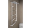 Sapho SKA712 SKA ścienny wieszak na ręczniki z półką 604x1184x252mm biały mat