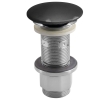 Sapho AS916 Korek umywalkowy 5/4'' klik-klak betonowy grzybek 10-80mm antracyt półpołysk