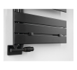 Aqualine LLM511B MYTHOS grzejnik łazienkowy 500x1130mm czarny mat
