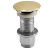 Sapho AS922 Korek umywalkowy 5/4'' klik-klak betonowy grzybek 10-80mm żółty półpołysk