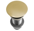 Sapho AS922 Korek umywalkowy 5/4'' klik-klak betonowy grzybek 10-80mm żółty półpołysk