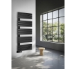 Aqualine LLM514B MYTHOS grzejnik łazienkowy 500x1430mm czarny mat