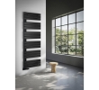 Aqualine LLM517B MYTHOS grzejnik łazienkowy 500x1730mm czarny mat