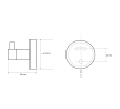 Sapho XR205PG X-ROUND COPPER haczyk miedź mat