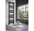 Aqualine ILR64B DIRECT grzejnik z bocznym przyłączem 450x1680mm czarny mat