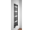Aqualine ILR66B DIRECT grzejnik łazienkowy DIRECT grzejnik z bocznym przyłączem 600x1680mm czarny mat