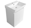 Aqualine PN245 PANEDA szafka umywalkowa 45x55x342cm biały