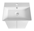 Aqualine PN245 PANEDA szafka umywalkowa 45x55x342cm biały