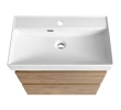 Aqualine AI368 ALTAIR szafka umywalkowa 615x60x37cm dąb emporio