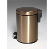 Sapho XJ011PG X-ROUND COPPER kosz na śmieci 3l miedź mat