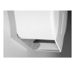 Aqualine 1318-48 OLMO zasobnik papieru toaletowego na rolę o średnicy max. 26cm 265x280x130mm ABS biały