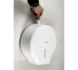 Aqualine 1318-48 OLMO zasobnik papieru toaletowego na rolę o średnicy max. 26cm 265x280x130mm ABS biały