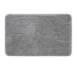 Aqualine NI8593 RIST dywanik łazienkowy 50x80cm 100% polyester antypoślizgowa szary