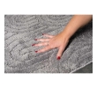 Aqualine NI8591 RIST dywanik łazienkowy 50x80cm 100% polyester antypoślizgowy czarny