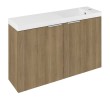 Sapho LT110-SET09 LATUS X szafka podumywalkowa 788x50x22cm dąb cuneo