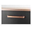 Sapho DM265 Uchwyt metalowy 1805/160mm miedź mat
