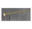 Gelco VARIO GOLD MATT jednoczęściowa kabina przysznicowa Walk-In montaż przy ścianie szkło matowe 700 mm GX1470-01