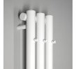 Sapho Pilon grzejnik łazienkowy 196x1800mm 3 wieszaki biały mat IZ127T