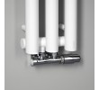 Sapho Pilon grzejnik łazienkowy 196x1800mm 3 wieszaki biały mat IZ127T