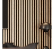 SAMONA 54-240-11-86-12 DELUXE panel akustyczny 2400x520x18mm dąb/czarny
