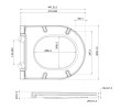 Isvea Infinity Deska wc Soft Close Easy Take biały mat 40KF0201I-S
