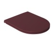 Isvea Infinity Deska wc Soft Close Maroon red mat 40KF0543I-S
