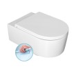 Isvea 10SL02001 SISTEMA A miska wc wisząca Rimless 36x535cm biały