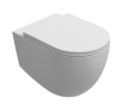 Isvea 10NF02003 INFINITY miska wc wisząca Vortex Rimless 365x53cm biały