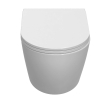 Isvea 10NF02003 INFINITY miska wc wisząca Vortex Rimless 365x53cm biały