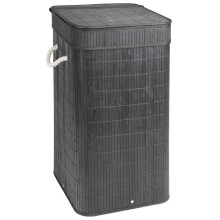 Gedy TA3814B TATAMI kosz na bieliznę 355x63x355cm czarny/biały