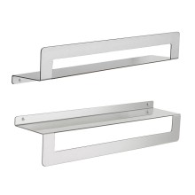 Gedy 2019385 CLEO półka zuchwytem na ręczniki 500mm stal nierdzewna mat