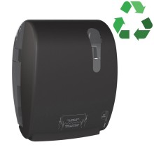 MARPLAST A78050VB ECOLORED dozownik na ręczniki papierowe w roli Autocut 32x405x224cm ABS Soft Touch czarny mat