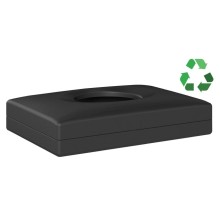 MARPLAST A58401VB ECOLORED dozownik woreczków higienicznych 135x95x32cm ABS Soft Touch czarny mat