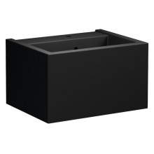 Kerasan 574031 KANAAL umywalka ceramiczna 60x465cm czarny mat