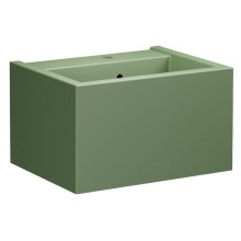 Kerasan 574011 KANAAL umywalka ceramiczna 60x465cm verde mat