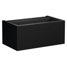 Kerasan 574131 KANAAL umywalka ceramiczna 80x465cm czarny mat